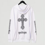 Oversized zip-up hoodie unworthy