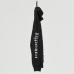 oneofone print on sleeve